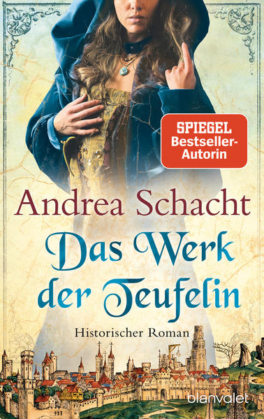 Ein teuflischer Anschlag auf den Domherrn! Almut Bossart macht sich an die Ermittlungen und begibt sich dabei in das dunkle Herz des mittelalterlichen Kölns! Köln, anno domini 1376. »Sucht die Teufelin bei den Beginen!« Schockiert vernimmt Benediktinerpater Ivo die letzten Worte des einflussreichen Domherrn Sigbert von Antorpf, bevor dieser von einer herabstürzenden Glocke begraben wird. Aber an wen sollte der Domherr bei dieser düsteren Aufforderung gedacht haben? Hat womöglich Pater Ivos spezielle Freundin Almut Bossart, die scharfzüngige junge Begine vom Konvent am Eigenstein, mit dem Vorfall zu tun? Die historischen Romane um die Begine Almut Bossart bei Blanvalet: 1. Der dunkle Spiegel 2. Das Werk der Teufelin 3. Die Sünde aber gebiert den Tod 4. Die elfte Jungfrau 5. Das brennende Gewand