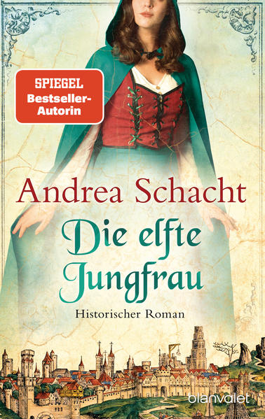 Eine grausame Mordserie im mittelalterlichen Köln - Begine Almut Bossart beginnt zu ermitteln und stößt auf ein düsteres Geheimnis ... Köln, zur Karnevalszeit des Jahres 1377. Vor Beginn der Fastenzeit herrscht ausgelassene Stimmung in der Stadt. Doch die junge Begine Almut Bossart ist beunruhigt: In den letzten Monaten häufen sich Unfälle, bei denen junge Frauen zu Tode kommen. Dann verschwindet eine der Schülerinnen aus dem Beginen-Konvent - ihre Leiche wird kurz darauf mit gebrochenem Genick aufgefunden. Almut und Pater Ivo bringen eine erschreckende Mordserie ans Tageslicht, der bereits zehn Jungfrauen zum Opfer gefallen sind! Und inmitten des Narrentreibens stoßen sie auf einen schwunghaften Reliquienhandel mit geschnitzten Büsten der heiligen Ursula und ihrer elf Jungfrauen … Die historischen Romane um die Begine Almut Bossart bei Blanvalet: 1. Der dunkle Spiegel 2. Das Werk der Teufelin 3. Die Sünde aber gebiert den Tod 4. Die elfte Jungfrau 5. Das brennende Gewand Alle Bände sind einzelstehend lesbar.