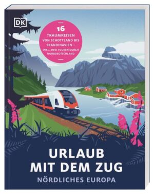 Nordwesteuropa mit dem Zug bereisen Durchqueren Sie mit der Eisenbahn die von Moos bedeckten Berge und tiefen Täler der schottischen Highlands, rollen Sie entlang der zauberhaften schwedischen Küste oder erkunden Sie die Niederlande bei einer Zugfahrt vom quirligen Rotterdam bis an die Dünenlandschaft der Nordsee: Dieses außergewöhnliche DK Reisebuch hält 16 unvergessliche Reiserouten für Sie bereit, die Sie einladen, das nördliche Europa mit dem Zug zu entdecken! Von Schottland bis Skandinavien: Die schönsten Zugreisen im Nordwesten Europas 5 Tage quer durch das malerische Cornwall, 8 Tage unterwegs im alten Königreich Hannover oder eine 2-wöchige Zug-Rundreise im Land der Mitternachtssonne Finnland – im reich bebilderten Reisebuch sind 16 faszinierende Bahnreisen durch Nordwesteuropa versammelt. Dann: Konkret hält dieser praktische Reise-Begleiter folgende Traumrouten bereit: - 6 Zugreisen durch Großbritannien: je 2 Bahnreisen durch Schottland, England und Irland - 1 Zugreise durch die Niederlande - 2 Zugreisen durch Norddeutschland - 7 Zugreisen durch Skandinavien: je 2 Bahnreisen durch Schweden, Dänemark und Norwegen und 1 Reise durch Finnland Mit dem Zug durch Europa – 16 Traumreisen auf Schienen Dieser „Urlaub mit dem Zug“-Band liefert Ihnen nicht nur zahlreiche Reiseideen und Inspirationen, sondern ist auch ein nützlicher Helfer bei der individuellen Planung Ihrer Europareise: - Ausführliche praktische Informationen zu Dauer, Fahrtzeiten, Ticketpreisen, Infos zum Bahnunternehmen, beste Reisezeit und viel mehr, und liebevoll illustrierte Karten für den perfekten ersten Überblick über die Zugreise und die konkrete Reiseplanung. - Detaillierte Reiserouten mit konkretem Tourenvorschlag für jeden Tag – von sehenswerten Museen über spannende Outdoor-Aktivitäten bis zu kulinarischen Erlebnissen. - Wunderschöne Fotos, die Vorfreude auf Ihren Urlaub wecken und zum Träumen anregen. - Tipps und Empfehlungen für Hotels, Restaurants und Unternehmungen vor Ort. - Zusatzwissen mit praktischen Reiseinfos zu allen 9 Ländern. Entspannt und nachhaltig reisen Grüne Täler und einsame Seen, majestätische Berge und tiefe Fjorde, trubelige Städte und endlose Küstenstrände: Der neugierige Blick aus dem Zugfenster führt Sie zu den schönsten Orten und versteckten Juwelen Nord-Europas und ermöglicht Ihnen eine umweltschonende und entschleunigende Art des Reisens. Beim sanften Schaukeln der Bahn können Sie sich entspannt zurücklehnen oder beim nächsten Halt spontan aussteigen und Ihr Reiseziel in Ihrem eigenen Tempo erkunden. Steigen Sie ein und starten Sie Ihre Traumreise mit dem Zug: Das nördliche Europa hält atemberaubende Zugstrecken und faszinierende Urlaubsziele für Sie bereit!