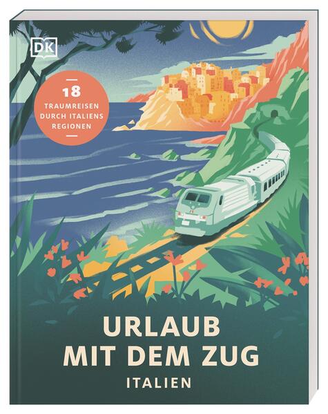 Mit dem Zug durch Italien Majestätische Berggipfel erstrecken sich in den Himmel, sanfte Hügel rollen sich aus wie grüne Teppiche und das glitzernde Mittelmeer schimmert verlockend in der Ferne: Während die malerischen Landschaften Italiens an Ihnen vorüberziehen, schaukelt der Zug im gleichmäßigen Rhythmus gemütlich von Seite zu Seite. Dieses wunderschön bebilderte Reisebuch nimmt Sie mit auf 18 unvergessliche Zugreisen quer durch Italien – von den atemberaubenden Dolomiten bis zu den sonnenverwöhnten Küsten Siziliens! Die 18 schönsten Bahnstrecken in Italien Ob 5 Tage oder 2 Wochen, ob in den Bergen oder am Meer, ob quer durch die Abruzzen oder die Lombardei, oder eine Rundreise durch Sizilien, Sardinien oder die Toskana: Umfangreich bebildert, präsentiert Ihnen das Reisebuch „Urlaub mit dem Zug“ 18 einzigartige Bahnreisen, die Sie in geschichtsträchtige Städte, in charmante Dörfer oder zu den verborgenen Schätzen Italiens bringen, z.B. 7 Tage Latium mit Rom, Tivoli, Frascati, Gaeta und Sperlonga, 10 Tage Dolomiten mit Bozen, Ritten, Brixen, Plaus, Bruneck, Kronplatz, Innichen, Helm, Drei Zinnen und Haunold oder 13 Tage Apulien mit Bari, Monopoli, Ostuni, Brindisi, Lecce, Martina Franca, Alberobello, Bari, Altamura und Matera. Inspirierend & praktisch als Reise-Bildband aufbereitet: - Eine kurze Übersicht zu jeder Zugreise informiert Sie über grundlegende Reiseinfos, wie Reisedauer, empfohlene Reisezeit, Kosten oder Highlights der Tour. - Detaillierte Reiserouten führen Sie zu den wichtigsten Sehenswürdigkeiten und Attraktionen jeder Stadt und Region – mit konkretem Routenvorschlag für jeden Tag. - Atmosphärische Fotos und liebevoll gezeichnete Karten stimmen Sie auf die Reiseziele und die Bahn-Route ein. - Tipps und Empfehlungen für Hotels, Restaurants oder Unternehmungen erleichtern Ihre individuelle Reise-Planung. Italien mit dem Zug entdecken Das italienische Schienennetz erstreckt sich über das gesamte Land und bietet Ihnen Zugverbindungen, die Sie zu den schönsten Urlaubszielen Italiens und in vielseitige Gegenden führen, wo Sie nach Herzenslust träumen oder einen Zwischenstopp einlegen können. Durch das nachhaltige Reisen mit dem Zug unterstützen Sie nicht nur den umweltschonenden Tourismus und die lokale Wirtschaft, sondern haben während der Zugreise außerdem Zeit, komplett zu entspannen und Italien abseits überlaufener Touristenpfade kennenzulernen. Ihr Zug-Ticket zu unvergesslichen Abenteuern: Mit diesen 18 Traumreisen auf Schienen erleben Sie Italien so bequem und authentisch wie nie zuvor!