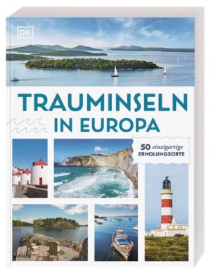 Verborgene Insel-Paradiese in Europa - 50 Trauminseln für einen Europa-Urlaub abseits des Mainstreams - Von der kleinen Insel Grinda im Stockholmer Schärengarten bis zu den Sandstränden von Ponza vor der Küste Italiens - Detaillierte Beschreibungen & wunderschöne Bilder von jeder Insel - Praktische Reise-Tipps sowie Empfehlungen der Autor*innen für die besten Hotels, Restaurants und Aktivitäten vor Ort Von der Ostsee bis zur Ägäis: Urlaub auf den schönsten Inseln Europas Azurblaue Traumstrände auf der griechischen Insel Elafonisos, magische Bootsfahrten durch die mondbeschienenen Kornati-Inseln in Kroatien oder märchenhafte Wanderungen über Schottlands Gezeiteninsel Oronsay: Lassen Sie sich vom Insel-Reichtum Europas begeistern und entdecken Sie entspannte Rückzugsorte am Meer und bezaubernde europäische Urlaubsziele. Dieser einzigartige DK Reiseführer-Bildband stellt Ihnen 50 europäische Insel-Juwele vor – mit persönlichen Tipps und Erfahrungen der Autor*innen, unvergesslichen Aktivitäten am Urlaubsort und liebevollen Illustrationen und stimmungsvollen Bildern, die den individuellen Charakter der Inseln und Reiseziele einfangen. Ganz nah und traumhaft schön: Genießen Sie eine Auszeit auf Europas schönsten Inseln!