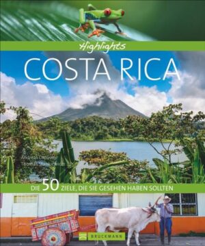 Imposante Vulkane wie der Arenal, Traumstrände, dazu exotische Tiere und Pflanzen in vielen Nationalparks: Costa Rica ist ein tropisches Naturparadies. Entdecken Sie mit diesem Reisebildband die 50 Must-sees in Costa Rica: vom kolonialen San José über die Lagunen von Tortugueros und den blauen Río Celeste bis zum Nebelwald Monteverde. Gehen Sie auf Tuchfühlung mit zutraulichen Tieren und besuchen Sie den Göttervogel Quetzal. Auf in den Urlaub!