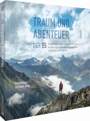 Der Traumtrek über die Alpen Glück und Enttäuschung, Freudentränen und Blasenpflaster: Auf dem E5, der Alpenüberquerung von Oberstdorf nach Meran, liegt all das nah beieinander. Oft ist der Weg über die Alpen auch einer zu sich selbst. Nina Ruhland geht den Transalp-Klassiker als Wanderführerin mehrmals im Jahr und erzählt mit Bergfotograf Christoph Jorda in beeindruckenden Bildern von den Begegnungen mit Älplern und Hüttenwirten, Bergführern und Bergrettern.