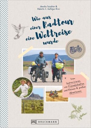 Einfach ausbrechen und den Alltag hinter sich lassen - das ist für viele junge Menschen ein Traum. »Wie aus einer Radtour eine Weltreise wurde« ist die Geschichte eines jungen Paares, das ein bisschen in Richtung Asien radeln wollte und erst fünf Jahre und 32.000 Kilometer später wieder nach Hause kam. Annika und Roberto hatten noch nie zuvor eine mehrtägige Fahrradtour unternommen, sie waren völlig orientierungslos, verliefen sich sogar im Supermarkt und hatten noch nie einen Fahrradschlauch repariert. Und dennoch wagten sie sich ins Abenteuer und erlebten die beste Zeit ihres Lebens! Sie erzählen Geschichten vom Improvisieren, von Freundschaften, Abenteuern und Erlebnissen, aber auch vom Scheitern, sich Ärgern und Wiederaufstehen. Ein Buch, das animiert, inspiriert, Freude macht und schmunzeln lässt.