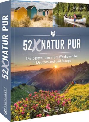 Auf ins Frisch-Luft-Wochenende Dem Alltag entfliehen, Neues entdecken und raus in die Natur - dazu müssen Sie nicht weit reisen. Denn traumhafte Orte für einen Kurzurlaub oder Wochenendtrip warten direkt vor der Haustür. Ob Wandern, Radeln, Bootfahren, ein Tag am See oder einfach nur die Natur genießen: Dieser Reiseführer bietet 52 Ideen für einen gelungenen Kurztrip und macht Lust, die schönsten Ziele in Deutschland und Europa zu entdecken. Natur pur fürs ganze Jahr. 52 Ideen für Natururlaub fürs ganze Jahr Inspirierende Ziele für den Kurzurlaub in Deutschland und Europa Für alle die schnell mal weg möchten zum Runter- und Rauskommen