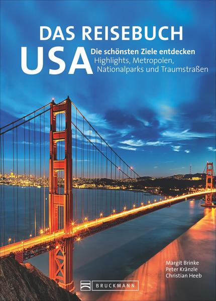 Das Reise-Best-of für die USA mit allen Highlights und den schönsten Traumrouten ist die perfekte Inspirationsquelle für die nächste Amerika-Rundreise: Ob der Grand Canyon, die Niagara-Fälle oder die Weltstadt New York, Seattle, Las Vegas, die Rocky Mountains, Texas, die Florida Keys oder Chicago. Die schönsten Nationalparks, Metropolen und Roadtrips sind in diesem Buch vertreten und werden mit zahlreichen Ausflugstipps (Wandern, Radeln, Museen etc.) und nützlichen Adressen beschrieben. Mit Kartenatlas.