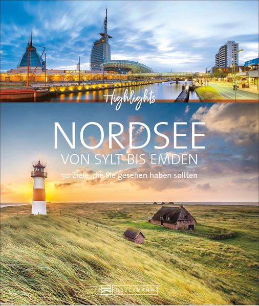 Watt, Wind und Westerhever Der raue Charme und die Freizeitangebote locken scharenweise Urlauber an die Nordsee. Ein Bildband über die Region rund um Sylt und Ostfriesland. Hier ist alles Wind. Rund 300 Kilometer Deiche formen eine Landschaft, die sogar bei Schietwetter und kabbeliger See ihren Reiz hat: Ostfriesland, Sylt, das Wattenmeer und das Marschland, dazwischen kleine Hafenstädtchen. Dieser Bildband stellt die Nordsee und ihre Inseln vor, das Klimahaus, die Seehundbänke und die artenreichen Salzwiesen. Mit Routenvorschlägen und zahlreichen Insidertipps. Mit allen nord- und ostfriesischen Inseln und den Halligen Malerische Küstenorte mit Traumstränden und Kulturschätzen im Hinterland Faszinierende Naturaufnahmen vom Welterbe Wattenmeer und den Dünenlandschaften Reiseführer für die Nordseeküste inkl. Tipps zu Hotels, Museen und Restaurants