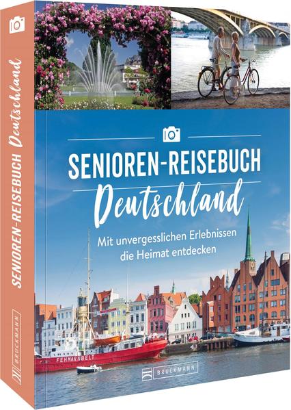 Alter kennt keine Reise-Grenzen – Ausflugsziele für Senioren Reisen und die Freude am Reisen kennen kein Alter! So sind viele Senioren für spannende Aktivitäten zu haben. Dieses Reisebuch ist der besondere Begleiter für Best Ager, die entspannt Außergewöhnliches entdecken wollen: Ob beim Zeppelinflug, auf Helgoland, am Gipfelkreuz des Wallbergs, in der Dampfbahn oder im Marktgräflichen Opernhaus – Kaffeefahrt war gestern! In diesem Reisebuch finden Sie neue und unvergessliche Ziele mit genussreichen Tipps, die ewig in Erinnerung bleiben. Die kulturellen und kulinarischen Highlights Deutschlands entdecken Ausflugsziele Deutschland: Infos, Ermäßigungen, Reisezeiten abseits des Trubels & Barrierefreiheit Spannende Aktivitäten für Senioren Special-Tipp: Damals ... aus den 50er bis 80er Jahren