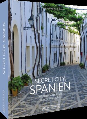 Geheimtipps Spanien – Spaniens Hidden Secrets Wer möchte nicht in Ruhe seine Tapas essen und Sangria trinken, während die Sonne langsam im Meer versinkt? Mit unseren Reisetipps können Sie wunderschöne, ruhige Städte abseits des Trubels entdecken und lieben lernen. Flanieren Sie wie die Locals durch kleine Gässchen von Alicante, lassen Sie die Seele in Santiago baumeln und besuchen Sie ungestört die Tipps von Einheimischen. So wird Ihr nächster Spanienaufenthalt einmalig und unvergesslich! Unbekannte Highlights: Mit echten Insidertipps für das besondere Erlebnis Unbekannte Städte: Bezaubernde Städte Spaniens abseits der Massen Kultur, Geschichte und Menschen Spaniens kennenlernen