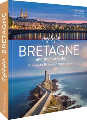 Cidre, Crêpes und wilde Küste – Bildband Bretagne und die französische Atlantikküste Warum Bretagne und Atlantikküste mit ihren vielen, attraktiven Städten und der ursprünglichen Natur viele Reisen wert sind, verraten Ihnen diese 50 Highlights: vom berühmten Klosterfelsen Mont-Saint-Michel bis zur UNESCO-Stadt Bordeaux, von der reizvollen bretonischen Riviera bis zum Surferparadies Biarritz, von der Austernstadt Cancale bis zum legendären Rennes. Dieser Bildband zeigt, wie vielgestaltig Frankreichs Westen ist. Nicht zu vergessen: Die einzigartige Küche der Bretagne mit ihrem fangfrischen Fisch, dem Cidre und den salzigen Crêpes. Mit Routenvorschlägen und zahlreichen Insidertipps. Entdeckerreise durch Frankreichs Westen: von Saint-Malo bis Bordeaux Die besten Kultur-, Natur- und Genusshighlights für frankophile Individualisten Die Bilder fangen den spröden und wilden Charme der französischen Westküste ein.