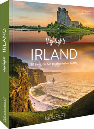 Grün, wild und lebendig: Irland Die grüne Insel bietet eine perfekte Mischung aus Kultur und Natur. Folgen Sie einfach den 50 Irland-Highlights dieses Bildbands.Spüren Sie den Pulsschlag Irlands in seiner Hauptstadt Dublin, flanieren Sie durch die Kulturmetropole Cork, verkosten Sie irischen Whiskey in der Partystadt Galway. Staunen Sie über die 200 Meter hohen Klippen des Cliffs of Moher, besuchen Sie das prähistorische Großsteingrab Newgrange, genießen Sie die fantastischen Meerblicke des Ring of Kerry – und noch so viel mehr. Die grüne Insel in all ihren Facetten und mit allen Must-sees erleben Mit zahlreichen Insidertipps, nützlichen Adressen und Routenvorschlägen Aktuelle Tipps zu Hotels, Museen und Restaurants