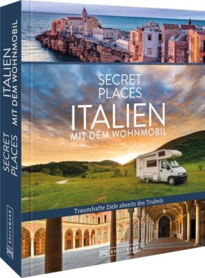 Campingspaß auf Italienisch – Entdecken Sie Hidden Secrets in Italien mit dem Wohnmobil Campingurlaub in Italien mal nicht klassisch an der Adria, sondern dort, wo sich die Campingkleinode verstecken. Über 50 kuratierte Stellplätze für Ihr Campingmobil, an denen Sie abseits des Trubels campieren können. Zum Beispiel in den Waldensertälern, an der Riviera del Brenta oder am Lago dIseo bei Bergamo – allesamt in Norditalien gelegen. Wen es weiter in den Süden zieht, der ist in Pitigliano, auf der Isola Asinara oder in Modica gut beraten. Wo genau? Verrät Ihnen dieser Wohnmobilführer. Mit vielen Insidertipps und Geheimtipps führt er sie an wunderschöne Hidden Places in ganz Italien. Urlaub Italien: wunderschöne, unbekannte Reiseziele Wanderungen, Kultur und Städtetrips: für jeden etwas dabei Mit zahlreichen Geheimtipps und nützlichen Adressen