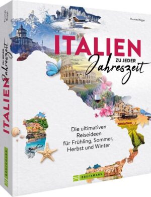 Für jede Jahreszeit das richtige Ziel im Lieblingsreiseland Italien Dieser Reise-Bildband lädt dich ein, Italien zu entdecken - und zwar zur besten Reisezeit! Rom ist natürlich immer eine Reise wert, aber besonders schön ist es dort im Winter, zwischen den Festen. Oder vielleicht möchtest du dich von diesem Buch inspirieren lassen und im Frühling zum Karneval nach Venedig reisen, im Sommer an die sardinische Costa Smeralda oder im Herbst auf Capri wandern gehen? Dieser Reiseführer bietet dir jede Menge saisonal passende Tipps für unvergessliche Italien-Reisen! 60 Natur-, Kultur-, Kulinarik-, Aktiv- und Geheimtipp-Highlights in Bella Italia Mit vielen reisepraktischen Tipps und inspirierenden Fotos