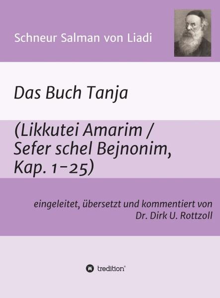 Ende des 18. Jahrhunderts erschien erstmals ein kleines Büchlein mit dem Titel Sefer schel Bejnonim bzw. Likkutei Amarim. In der Folgezeit wurde diese erste systematische Darstellung des Chabad-Chassidismus als “Buch Tanja” bekannt und revolutionierte das gesamte jüdische Leben und Denken. Sein Verfasser, Rabbi Schneur Salman von Liadi, verfolgte mit ihm das Ziel, jedem Juden unter Rückgriff auf kabbalistische Weltvorstellungen sowie die mystischen Lehren des Baal Schem Tov und des Maggid von Mesritsch ein tieferes religiöses Verständnis seines Seelenlebens zu vermitteln. Dadurch sollte die Ausrichtung hin auf G-tt gestärkt und ein freudiger G-ttesdienst ermöglicht werden. Der rasante-und bis heute andauernde-Erfolg des “Buches Tanja” lässt sich u.a. daran erkennen, dass es mit aktuell fast 6.000 Druckausgaben eines der meist gedruckten jüdischen Bücher der Welt ist. Zudem ist es “das” Grundlagenwerk der chassidischen Chabad-Lubavitch-Bewegung und erfuhr durch den letzten Lubavitcher-Rebben, Rabbi Menachem Mendel Schneerson (1902-1994), noch einmal eine erhebliche Aufwertung. Um dieses bahnbrechende Werk jüdischen Denkens und Glaubens auch einem deutschsprachigen Leserkreis näherzubringen, bietet der vorliegende Band erstmals eine umfangreich kommentierte Übersetzung der ersten fünfundzwanzig Kapitel des “Buches Tanja”. Eine ausführliche Einleitung leitet in die wichtigsten Lebensstationen Rabbi Schneur Salmans ein und informiert über die Entstehungsgeschichte und Bedeutung des “Buches Tanja”.