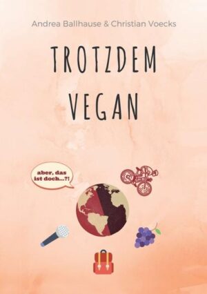 "Trotzdem Vegan" ist ein spannender Einstieg für alle, die sich für "vegan" interessieren, aber noch nicht so recht wissen, was sie davon halten sollen oder wie es funktionieren kann. Das Buch orientiert sich an den häufigsten Fragen und Vorbehalten. Zu diesen äußern sich vegane Köche, Leistungssportler, Weltreisende, Menschen mit wenig Geld und Menschen, deren Job es ist, mit Nicht-Veganern zu reden. In 13 Interviews geben sie persönliche Einblicke in ihr veganes Leben, ihre Beweggründe und ihren eigenen Weg zu dieser Lebensweise. Die Interviews sind thematisch in fünf Kapitel eingeteilt: "Vegan=Verzicht und weniger Geschmack?", "Ist Veganismus eine Ideologie?", "Brauchen starke Männer - und Frauen - Fleisch?", "Funktioniert Vegan unterwegs?" und "Ist Vegan teuer?" Ergänzt wird das Ganze durch umfangreiche Link- und Literaturtipps. Interviewpartner sind: Björn Moschinski (bekannter Koch und Kochbuchautor), Lars Hoßmann (Entwickler von veganen Rohkost-Rezepten und Rohkost-Tortenkünstler), Dr. Melanie Joy (Psychologie- und Soziologie-Professorin und Autorin des Buches „Warum wir Hunde lieben, Schweine essen und Kühe anziehen“), Sebastian Joy (Geschäftsführer beim VEBU, dem Vegetarierbund Deutschland), Mahi Klosterhalfen (Geschäftsführender Vorstand der „Albert Schweitzer Stiftung für unsere Mitwelt“), Patrik Baboumian (international erfolgreicher Strongman-Sportler), Mark Hofmann (veganer Ausdauersportler, Marathon-, Ultra-Marathon- und Ultra-Triathlon-Wettkämpfer), Angela Gossow (Managerin und langjährige Sängerin der weltweit tourenden Death Metal Band „Arch Enemy“), Mille Petrozza (Sänger der international erfolgreichen Thrash Metal Band „Kreator“), Heino Nölke (Veranstaltungstechniker mit ständig wechselnden Einsatzorten), Justin P. Moore (Rucksackreisender, Künstler, Buchautor), Rose (Geringverdienerin), Anna (Studentin mit kleinem Budget). Mit einem Vorwort der "Vegan Zombies".