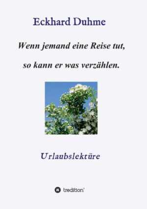 Wenn jemand eine Reise tut, so kann er was verzählen - in dieser Urlaubslektüre werden Erlebnisse während einer Reise nach Sardinien erzählt, dabei "Pleiten, Pech und Pannen" zum Besten gegeben, aber auch berichtet, was sehenswert ist und was nicht. Man kann das Buch als "Schmunzellektüre" überallhin mit hinnehmen oder es als Vorbereitung nutzen, wenn man selber eine Sardinienreise plant.