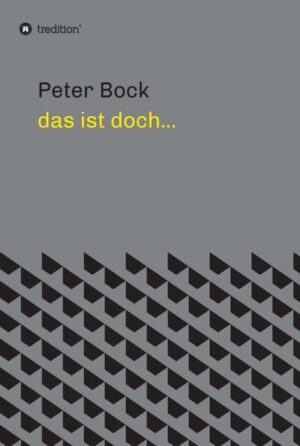 Interviews, Berichte, Gedichte, ... mit leichter Hand überzeichnet, nicht selten ins Groteske fortgeführt - auf jeden Fall humorvoll unterhaltsam