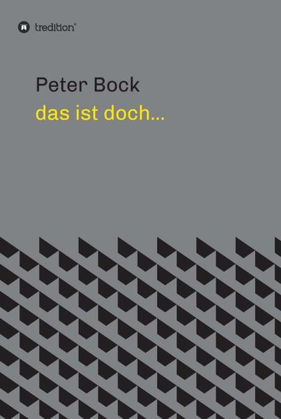 Interviews, Berichte, Gedichte, ... mit leichter Hand überzeichnet, nicht selten ins Groteske fortgeführt - auf jeden Fall humorvoll unterhaltsam