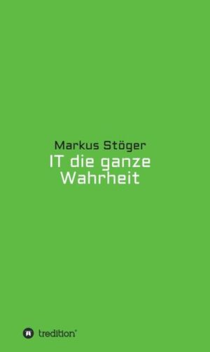 Sarkastische Hinterfragung der IT Branche, gespickt mit Anekdoten aus 18 Jahre IT Erfahrung. Das Buch soll einen Einblick geben und auch etwas zum Nachdenken motivieren.