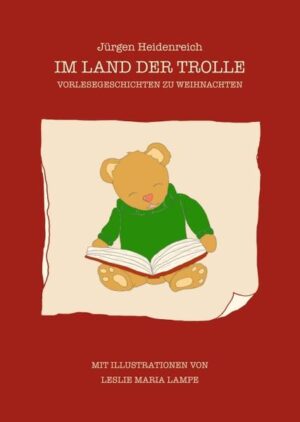 „Im Land der Trolle“ ist eine von insgesamt 10 weihnachtlichen Geschichten und gibt dem Buch den Titel. Die Storys sind sehr unterschiedlich und deshalb abwechslungsreich. Eher „klassische“ Weihnachtsgeschichten mischen sich mit ungewöhnlichen Blickwinkeln. Jede Geschichte ist mit zwei Bildern illustriert. Alle Geschichten sind „kindergetestet“ und von diesen hervorragend aufgenommen worden.