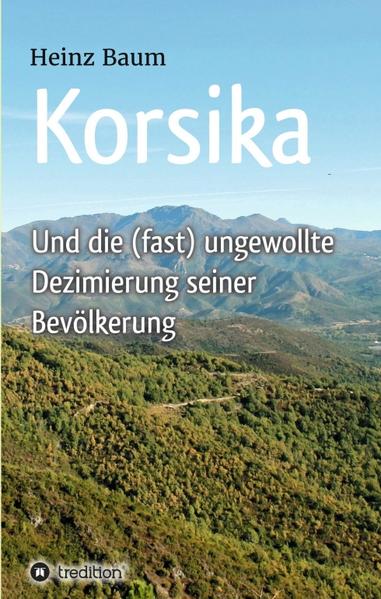 Eine spontan gebuchte Ferienreise nach Korsika, nachdem eine Ehe ihren Tiefpunkt erreicht hat. Der Beginn eines Abenteuers, das so nicht vorgesehen war. Eine Insel mit vielen Geheimnissen. Eine Reise, die plötzlich eine dramatische Wendung nimmt. Eine große Liebe, die wie alle großen Gefühle kein Happy End erfährt. Verwirrende Ereignisse, unerklärliche Wendungen und ein überraschendes Ende. Eine fesselnde Geschichte, die den Leser immer mehr in ihren Bann zieht und ihn nicht mehr loslässt.