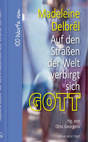 Markant und zukunftsweisend Worte, die Horizonte öffnen. Von Medeleine Delbrêl, der »Mystikerin der Straße« Wer mit Höhen und Tiefen vertraut ist, spricht anders vom Leben und Glauben. Madeleine Delbrêl ist ein solcher Mensch. Und sie verstand es, ihre Einsichten, Erfahrungen und Hoffnungen auf den Punkt zu bringen. Dass die hier zusammengetragenen hundert Worte und Kurztexte mehr sind als Worte, ist in jeder Zeile zu spüren. Herausgegeben von Otto Georgens, Weihbischof in Speyer und Madeleine- Delbrêl-Spezialist. »Nichts in der Welt kann die Liebe besiegen, sie ist gleichsam wie ein fester Boden, auf dem die Füße Halt finden. Sie ist meine einzige Sicherheit, aber eine absolute Sicherheit.« Madeleine Delbrêl