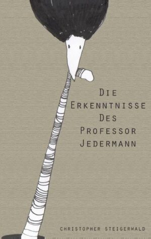 Professor Jedermann hat es sich eigentlich in seinem Leben gemütlich gemacht, weitgehend frei von Sorgen und Überraschungen. Bis zu dem Moment, als ihn seine Frau von einem auf den anderen Tag verlässt. Mit der Situation überfordert, setzt er sich in sein Auto und fährt einfach drauf los. Der Beginn eines Roadtrips ohne Ziel, der ihm unerwartete Begegnungen und Erkenntnisse beschert. Eine skurrile Geschichte, die dem Leser viele Fragen stellt, ohne sie zu beantworten. "Ich war es leid, Pläne zu machen. Mein ganzes Leben hatte ich nichts auf mich zukommen lassen, sondern mir ausgesucht, auf was ich zu kam. Ich glaube nicht, dass es mich glücklicher gemacht hat."