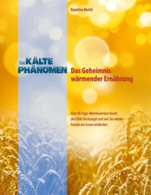 Das Kältephänomen + das Geheimnis wärmender Ernährung Sie glauben, dass Rohkost und Südfrüchte wichtige Vitaminlieferanten sind? Sie können sich nur schwer vorstellen, dass eine Suppe oder ein Eintopf gesünder sein sollen als Salat? Sie probieren seit Jahren die neuesten Diättrends aus, um danach noch mehr zu wiegen als je zuvor? Sie haben Beschwerden durch Lebensmittelunverträglichkeiten oder eine chronische Erkrankung, mit der Sie scheinbar leben müssen? Sie leiden an Symptomen, für die niemand eine Erklärung findet? Dann könnte das „Kältephänomen“ für Sie spannend zu lesen sein, denn eine „kühlende Ernährung“ in einer nass-kalten Umgebung verursacht zahlreiche Beschwerden. Eine „kalte“ Ernährung führt zu Gelenkbeschwerden, wie Arthrose oder Rheuma, aber auch zu Hauterkrankungen wie Couperose und Rosazea. Schilddrüsenerkrankungen, Übergewicht und viele andere Symptome werden anhand des Kältephänomens erklärt. Die Lösung zeigt das Geheimnis der wärmenden Ernährung. Die 30-Tage-Abenteuertour gibt Ihnen einen konkreten Leitfaden an die Hand, wie Sie in jeder Lebenssituation mühelos und bequem die Prinzipien der wärmenden Ernährung umsetzen können. Als Abrundung wird die Verbindung zur Naturheilkunde hergestellt, die die Ernährungsumstellung erleichtert und deren Wirkung beschleunigt. Ein verblüffendes und alltagstaugliches Ernährungskonzept, das Gesundheit mit Genuss verbindet. Mehr als lesenswert!