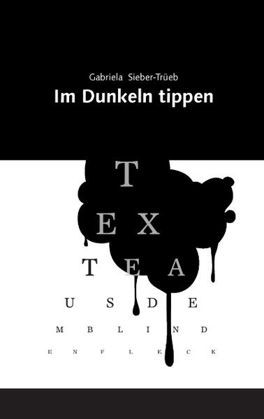 Im Dunkeln tippen, Texte aus dem blinden Fleck Das Klischee der blinden Passantin, die in einem Krimi dank ihrer wachen Sinne den Täter identifiziert und somit die Gesellschaft vor weiteren Verbrechen heldenhaft schützt, lässt manch einen an übersinnliche Fähigkeiten von Blinden glauben. Dieser Nimbus haftet uns blinden Menschen an, ob wir wollen oder nicht. Manchmal bringt er uns Vorteile, sehr oft aber verfälscht er den Blick auf die harte Realität, ja blendet diese sogar aus. «Im Dunkeln tippen» könnte stellenweise ein solcher Krimi sein, gäben die Texte nicht gleichzeitig einen kompromisslosen Einblick in die Schutzlosigkeit von sinnesbehinderten Menschen, in der die Realität die Fiktion bei weitem übertrifft. In den ersten zwei Jahren nach ihrer Späterblindung im 47. Altersjahr wird das Leben der Autorin durch eine Serie von Schicksalsschlägen erschüttert: Auf die Erblindung folgen Schlag auf Schlag der dramatische Gedächtnisverlust ihres Lebenspartners und eine lebensbedrohliche Blut- und Medikamentenvergiftung. Die Verfasserin wählt unterschiedliche Erzählformen und legt dabei jene grosse Wachheit an den Tag, die sie bei Sehenden oft vermisst.