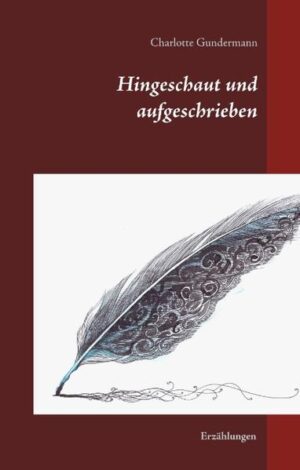 Kurze und ganz kurze Geschichten aus der Vielfalt unseres täglichen Lebens. Kritisch betrachtet, mit Phantasie und Liebe zum Detail erzählt und aufgeschrieben. Unterhaltend, besinnlich, skurril, aber immer mit einem guten Ausgang. Die kreative Sprache, das unorthodoxe Denken und das aufmerksame Beobachten geben den Erzählungen ihren unverwechselbaren Charakter.