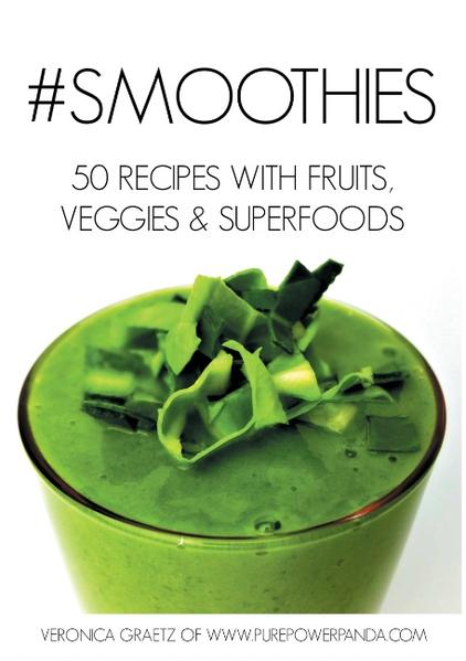 Being healthy isn't always about cutting back. How about adding in? Add one healthy smoothie packed with fresh fruits and vegetables to each day and you are well on your way to feeling 10 years younger! #SMOOTHIES is a collection of 50 creative recipes ranging from sweet and fruity flavors to highly nutritious green smoothies and even superfood smoothies. Each recipe comes with its own directions and measurements to equal one serving. All you need: Nothing but a blender. So what are you waiting for? Your ticket to looking awesome, glowing from the inside out and feeling energized is right in front of you. Grab your blender and let's do this!