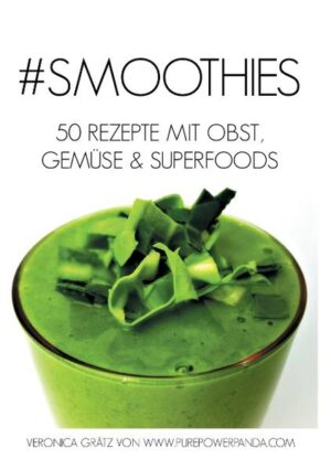 Eine gesunde Ernährung ist nicht immer gleichbedeutend mit weglassen, sich etwas verweigern oder Abstriche machen. Im Gegenteil: Füge deinen Essgewohnheiten einfach einen gesunden Smoothie, vollgepackt mir frischem Obst und Gemüse hinzu und du wirst dich im Nu wie ein neuer Mensch fühlen! Dieses Buch beinhaltet 50 Rezepte mit fruchtigen und süßen Kreationen, gemüsereichen Green-Smoothies und ausgefallenen Superfood-Smoothies. Jedes Rezept kommt mit einer eigenen Anleitung und Maßangaben für jeweils eine Portion. Alles, was du brauchst: einen Standmixer. Also worauf wartest du noch? Dein Ticket zu strahlender Schönheit von innen, Gesundheit und Energie liegt vor dir! Schnapp dir deine Mixer und los geht's!