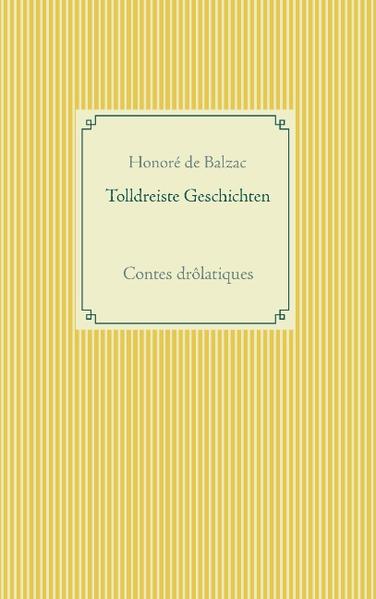 Das Buch 'Tolldreisten Geschichten' von Honoré de Balzac ist ein Klassiker der erotischen Literatur. Balzac schrieb neben seinen großen Werken - offenbar zur Ablenkung und zur Erholung - mit leichter Feder diese kleinen, frivolen Geschichten. Die Einteilung in drei mal zehn Geschichten erinnert wohl nicht ganz zufällig an das Dekamerone. Mit großer erzählerischer Meisterschaft hält er der feinen Gesellschaft seiner Zeit einen Spiegel vor, auch wenn die Geschichten selbst im späten Mittelalter angesiedelt sind.