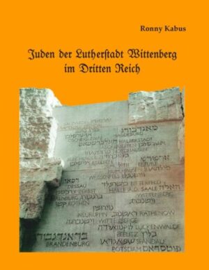 Juden der Lutherstadt Wittenberg im Dritten Reich | Bundesamt für magische Wesen