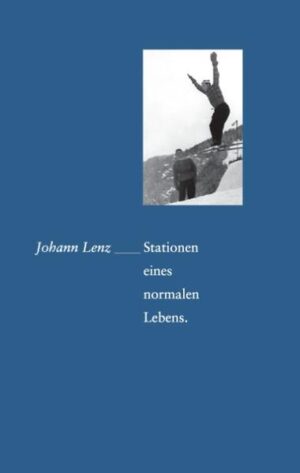 "Eigentlich wollte ich nie ein Buch schreiben ..." so beginnt die lebensumfassende Biografie von Johann Lenz.