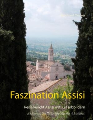 Faszination Assisi beschreibt eine Reise nach Assisi, Spoleto, Todi, Orvieto und noch viele andere Orte unter einer sehr kundigen Reiseleitung. Beschrieben werden viele geschichtliche Aspekte und 72 Farbbilder runden das Bild dieser Reise ab. Die Faszination des Hl. Franzikus und der Hl. Klara sind heute noch immer spürbar und speziell in Assisi und den wilden Orten außerhalb von Assisi erlebbar. Lassen Sie sich in diese spirituelle Reise auf den Spuren dieser großen Heiligen ein und erleben Sie die Faszination dieser Orte im Geiste mit.