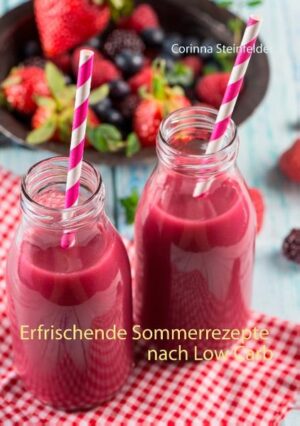 Endlich ist der Sommer da! Überall sieht man Leute mit erfrischenden Getränken, Eis und Gebäck. Da könnte man neidisch werden, muss man aber nicht! Das alles ist nämlich auch mit der gesunden Low Carb Ernährung möglich. Lassen Sie sich überraschen von der erfrischenden Vielfalt und nehmen Sie mit Freuden ab. Ich wünsche Ihnen viel Spaß mit meinem Buch.