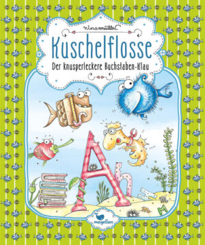 Taucht ein in die magische Tiefseewelt von Fischhausen. Ein Radio- Schluckauf stört Kuschelflosses Traumstunde oder steckt womöglich etwas anderes dahinter? Denn nicht nur der Radiogeschichte fehlen plötzlich Buchstaben, in ganz Fischhausen machen sich Lücken in Zeitungen, Büchern und auf Schildern breit. Mutig legen Kuschelflosse, Sebi, Emmi und Herr Kofferfisch ein köstliches F, ein A, zwei Ls und ein E aus, um den Dieb auf frischer Tat zu ertappen. Dass die Spur allerdings ausgerechnet in die Mjammjam- Fabrik führt, hätten die Freunde nie gedacht …