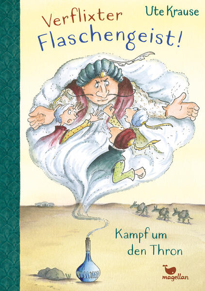 Band 3 der fesselnden Kinderbuchreihe über eine Reise in die Vergangenheit und das geheimnisvolle osmanische Reich Anton und Fanni können ihr Glück kaum fassen: Sie dürfen ihren Vater nach Istanbul begleiten und dort auf Spurensuche gehen. Doch als ein merkwürdiger Schuhputzer sie in eine alte Zisterne lockt, überschlagen sich die Ereignisse. Plötzlich finden sich die Geschwister zusammen mit ihren Eltern in der Vergangenheit wieder. Sie erfahren, dass ihr Freund Mehmed Ali mit Prinz Achmed geflohen ist. Denn der durchtriebene Großwesir hat die Macht an sich gerissen mit der Hilfe von Flaschengeist Osman …