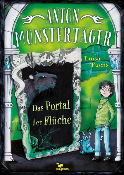 Monsterstarke Unterhaltung für Jungs und Mädchen, die Spannung, Humor, Ungeheuer und fantastische Wesen lieben. An der Schule für Monsterjäger herrscht Aufregung: Ein Fest zu Ehren der ehemaligen Schüler steht bevor, zu dem die berühmtesten Monsterjäger erwartet werden. Auch Anton und seine Freunde fiebern dem Ereignis voller Vorfreude entgegen. Doch während der Vorbereitungen verhalten sich einige Lehrer äußerst merkwürdig. Und als der große Tag dann da ist, treiben plötzlich Fluchmonster ihr Unwesen in der Schule. Aber was noch merkwürdiger ist: Das Portal der Flüche wurde von außen geöffnet. Gibt es etwa einen Verräter an der Burgschule?