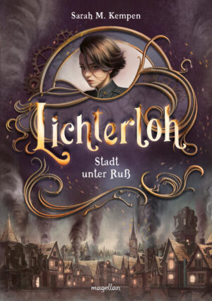 Willkommen in Rußstadt, wo das Atmen schwer fällt und ein einziger Funke alles zerstören kann. Cleo und ihre Schwester Gwynnie leben in einer von Kohle dominierten Welt. Rauch verschleiert den Himmel und die Hoffnung auf hellere Tage liegt in weiter Ferne. Während Gwynnie heimlich umweltfreundliche Techniken erforscht, ist es Cleos größter Traum, den hochgeachteten Beruf der Schornsteinfegerin zu erlernen. Doch wie soll sie es als einfache Fabrikarbeiterin aus dem Volk in diese Elite schaffen? Nachdem ein schrecklicher Brand in einem Haus der unteren Schicht ausbricht und Cleo verbotenerweise zur Hilfe eilt, erhält sie überraschend die Chance, Schornsteinfegerin zu werden. Ihre Konkurrenten, allen voran der ehrgeizige Leander, sehen das nicht gerne. Ist Cleo der Erfüllung ihres sehnlichsten Traums ganz nah oder ist sie nur Zahnrad in einem perfiden Plan? Band 2: Lichterloh Ein Funke in der Luft: erscheint im Juli 2025 Band 3: Lichterloh Der Himmel in Flammen: erscheint im September 2025