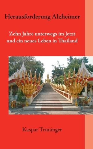 Im Dezember 2004 erhielt Thérèse Truninger im Alter von 56 Jahren an der Memory Clinic in Basel die Diagnose Alzheimer. Die gelernte Drogistin arbeitete damals als Aktvierungs-Therapeutin und kam auch mit Demenz in Berührung. Deshalb wusste sie von Anfang an, was das für sie bedeuten würde. Der kontinuierliche und unaufhaltsame Verlust der kognitiven und praktischen Fähigkeiten und eine Lebenserwartung zwischen 5 und 10 Jahren. Ein Endstadium in totaler Umnachtung. Kaspar Truninger arbeitete damals als Account Manager für ein Internationales Unternehmen. Er flüchtete sich zuerst in seine Arbeit. Als er sich aber zunehmend Sorgen um seine Frau machen musste, war er der enormen Belastung nicht mehr gewachsen. Er erlitt einen Zusammenbruch und musste seinen Beruf ebenfalls aufgeben. Der Schock saß tief. Durch eine TV Sendung wurde er auf Thailand aufmerksam. Der Schweizer Martin Woodtli hatte in Chiang Mai ein Heim für Demenzkranke aufgebaut. Kaspar reiste mit Thérèse nach Thailand und war beeindruckt davon, wie gut die Gäste in dem Heim aufgehoben waren. Seit 2011 leben die beiden in Thailand in einem Haus mit Garten. Mit einer lieben Betreuerin für Thérèse und einer neuen Lebenspartnerin für Kaspar, die die Rolle der Frau am Herd übernommen hat. Zusammen mit ihrer Tochter sind sie eine echte Patchwork-Familie geworden. Und das Leben geht auch nach 10 Jahren immer noch weiter ...