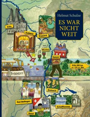 Was tun, wenn ein großer Lebenstraum noch nicht erfüllt ist? Bei vielen Menschen bleibt es bei dem Wunsch. Nicht so bei Helmut Schulze. Im März 2007 beschließt er im Alter von 64 Jahren, endlich den Rhein entlangzuwandern - sein lang gehegter Traum. Am 14. Juli desselben Jahres macht er sich auf den Weg. Trotz einer erklecklichen Anzahl gesundheitlicher Stolpersteine und obwohl er völlig ungeübt ist. Die Strecke von Stein am Rhein bis nach Köln legt er in vierzig Tagen zurück, fast 800 Kilometer, und zwar allein. Er genießt diese langsame Reise, das Alleinsein mit sich. Und er kämpft mit sich und mit den Gegebenheiten. Eines wird es für den Leser sicherlich nie: langweilig. Denn Helmut Schulze ist aus tiefstem Herzen ein Abenteurer. Und so ist auch sein Leben verlaufen, über das er während seiner Wanderschaft nachdenkt, an das er sich erinnert. Er lässt den Leser an dieser Fülle teilhaben. Daran, dass die Familie, der Abenteuerlust des Vaters folgend, nach dem Ende des Zweiten Weltkriegs nach Australien auswandert und dort ankommt mit nichts als den Sachen auf dem Leib. Helmut Schulze kämpft sich durch, er ist jung und unbekümmert. Er fällt häufig auf die Nase und steht immer wieder auf. Das alles beschreibt er mit einer gesunden Portion Abstand zu sich selbst und viel Humor. Bereits die Hälfte seiner Erlebnisse würde für ein spannendes Leben ausreichen.