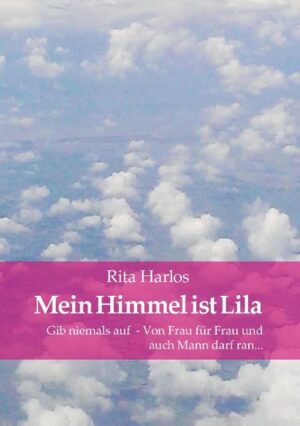 Mein Himmel ist Lila - Gib Niemals Auf! Auch wenn Sie es mir zurzeit noch nicht glauben wollen, es ist tatsächlich so. Mein Himmel ist Lila! Mehr noch, ich fühle mich wie ein lebendiger Stern am Firmament. Als wäre Ich „ein Stück“ vom Universum - könnte die Weltgeschichte beeinflussen, könnte Dinge sehen und fühlen und bewegen, von denen ich niemals dachte, dass es mir möglich sei - es ist möglich! Doch, unter anderem, hat sich mein Traum vom Fliegen realisiert - ich darf mich Sportpilotin nennen - möchte allen, die dieses Vergnügen erst noch entdecken wollen aber auch denen, die schon Spaß am Fliegen haben - eine hinreißende, aber auch amüsante - „Meine“ - Geschichte dazu erzählen. Möchte Ihnen allen Mut machen und Sie animieren, sich Ziele zu setzten - der Weg dorthin findet sich... Wussten Sie eigentlich, dass „Lila“ oder auch Violett genannt, beruhigt (der Edelstein Amethyst oder die Pflanze Lavendel …) und für einen heilsamen Schlaf sorgt? Das sich im Violett die rote Kraft des Lebensfeuers mit dem blauen Licht der Stille, Weite und Empfänglichkeit verbindet? Das uns der Amethyst eine lebendige Ruhe schenkt, in der sich Ängste und Disharmonien auflösen können und das Vertrauen und die Hingabe an die Kräfte des Universums vermittelt? Ich wusste es bis vor ein paar Monaten auch nicht - doch dann habe ich „Mein Himmel ist Lila“ geträumt, ein wunderbarer Traum und eine Stimme sagte zu mir: „Träume nicht weiter dein Leben lang, sondern Lebe deine Träume!" Ob es die Halskette mit einem wunderschön geschliffenen Amethyst war, die „Er“ mir damals schenkte (ohne mich zu kennen) - einfach so? Oder weil der Fremde mir dabei in die Augen sah, in seine Ledertasche griff und mir diesen Stein um den Hals hing, der dann in mir ein schaudern und kribbeln auslöste? Äußerst Unheimlich sage ich Ihnen! Gibt es ein Schicksal? Ein Universum? Übernatürliches? Konnte es wirklich an diesem charismatischen Mann liegen, dessen Aura so lila und strahlend erschien und dies zu einer Zeit in meinem Leben als mein Herz schlug und schlug, obwohl es so furchtbar brannte - es kam auf jeden Fall alles ganz anders.....