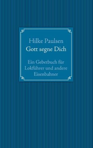 Dieses Buch ist eine Einladung. Es ist Einladung, auch das ganz Alltägliche in einfachen Worten vor Gott zu bringen. Eine Lokführerin hat diese Gebete geschrieben-für den Alltag bei der Eisenbahn, aber auch für das Leben mit seinen guten und schweren Zeiten. Sie lädt ein, ihren Alltag und ihren Glauben zu teilen. Steigen Sie ein!