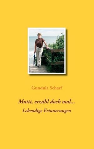 Von einer Minute zur andern hat sich das Leben schlagartig verändert: der Anruf der Schwiegertochter lässt eine bis dahin heile Familienwelt zusammenbrechen. Der älteste Sohn hat völlig unerwartet sein Leben selbst beendet. Warum? Auf diese Frage gibt es keine Antwort. Kann die Frage "Wozu?" weiterhelfen? Die Autorin lässt deshalb ihr Leben Revue passieren. In humorvoller und spannender Weise schildert sie ihr Leben und ihre persönliche Sicht darauf. Diese Biografie will Mut und Hoffnung schenken auch in scheinbar ausweglosen Lebenssituationen.