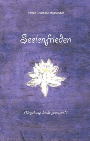 Kirsten Christiane Malmendier fühlte sich schon als kleines Kind mit der Natur und dem Universum verbunden. Trotz einer schweren Krankheit, verlor sie ihre positive Lebenseinstellung nicht und erscheint überall, wo sie hinkommt als lebenslustiger, fröhlicher Mensch,. Dabei trägt sie gleichzeitig eine tiefe Weisheit über das irdische Leben und die Beziehung zu Gott in sich und setzt sich für die Vergebung und die Liebe auf diesem Planeten ein. In diesem Buch beschreibt sie auf humorvolle und lustige Weise, wie wir diese Verbindung zum Göttlichen und zum Universum wiederfinden können. Dieses Büchlein soll als Handbuch für ein leichteres und erfülltes Leben dienen.