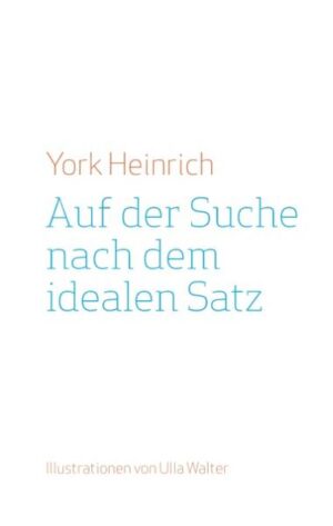 Was sollte auch schon vor dem Wort kommen? Geht es im Folgenden doch um die Suche nach dem idealen Satz, der nun einmal aus der persönlichen Anordnung von Wörtern entstehen soll. Der ideale Satz, an den er alles zu Sagende anlehnen könnte. Wenn Einer eine Geschichte zu erzählen hat, sollte er sie in seinen, ihm zur Zeit der Erzählung zur Verfügung stehenden Worten mitteilen. Keine weitere Zeit vergehen lassen. Um eine Geschichte weiterzugeben, bedarf es keiner ausgefeilten Grammatik, sondern nur eines guten Grundes, sie aufzuschreiben oder mitzuteilen. Manchmal ist sie zu gut erfunden, um nicht wahr zu sein, manchmal ein Manuskript eines Angebots oder eine Einladung zum Gespräch. Therapeutische Bagatellen, in Form von Begebenheiten, in denen Menschen ein wenig der Schmerz genommen und Symptome gelindert wurden. Geschichten zum Trost. Anekdoten, die den Versuch schildern, Menschen zusammenzubringen, Menschen verschiedener Disziplin, verschiedener Ansicht. Was ist ihr Satz an Ideen? Kann man ihr individuelles Interesse bis an die Grenzen der Gedanken anderer führen, als Versuch einer peridisziplinären Philosophie? Sie alle sind wert, gehört zu werden.