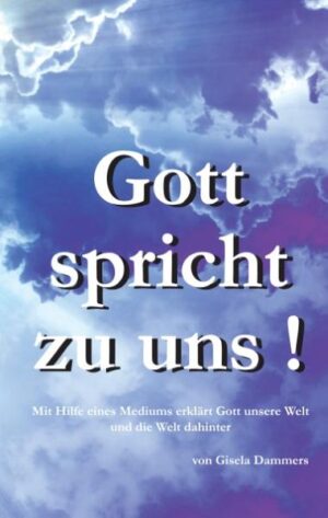 Die Autorin Gisela Dammers schreibt die Worte Gottes, die ihr vom Jenseits diktiert werden, auf. Es ist Gott selbst, der ihr vom Jenseits und vom Himmel berichtet. Als Medium hört sie die Wahrheit über das Christentum und alle anderen Religionen, die wenn sie die Liebe lehren, ihm alle sehr nahe stehen. Er spricht über den Himmel und über seine, Gottes Liebe. In "Gott spricht zu uns" hebt Gott auch mahnend seinen Finger, um uns Menschen auf unsere Fehler aufmerksam zu machen, zeigt uns aber auch eine Alternativ, um wieder zu ihm zurück zu finden.