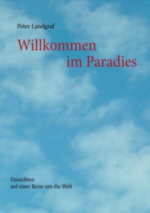 Auf allen Kontinenten traf der Autor Menschen, die im zuversichtlichen Glauben eine Antwort auf die Frage nach einem ‚Leben danach‘ in einem jenseitigen Paradies suchten oder auf eine Auferstehung und Wiedergeburt hofften. Bestattungsrituale, Totenkult und Ahnenverehrung, Gottesvertrauen und Gottesfurcht, Jüngstes Gericht, Oberwelt und Unterwelt, Geisterglaube, Hexerei, Zauberei und Fetischismus fand Peter Landgraf auf seinen vielen Reisen in Worten, Schriften, Handlungen und künstlerischen Werken in sehr vielfältiger Weise ausgedrückt, was ihn bewegte, seine Wahrnehmungen, Eindrücke und Empfindungen in diesem Buch festzuhalten. In einundzwanzig unabhängigen Erzählungen führt der Autor den Leser um die Welt und an die unterschiedlichsten kulturellen Schauplätze, wo er außergewöhnlichen Ereignissen beiwohnte und nachhaltige Begegnungen und Beobachtungen erlebte - in seiner deutschen Heimat, im skandinavischen Norden, in Italien, Ägypten, Mesopotamien und Persien, in Zentralasien, Indien und China, auf den Inseln Sri Lanka, Sumatra und Sulawesi, im Outback Australiens, am Titicacasee, bei den Mayas und Azteken, bei den indigenen Völkern Nordamerikas, in Schwarzafrika und schließlich bei den Juden, Christen und Muslimen in Jerusalem.